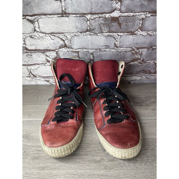Puma The Alexander Mcqueen Street Climb Red Blue Sneakers Shoes Men Sz 43EU/10US main image 16